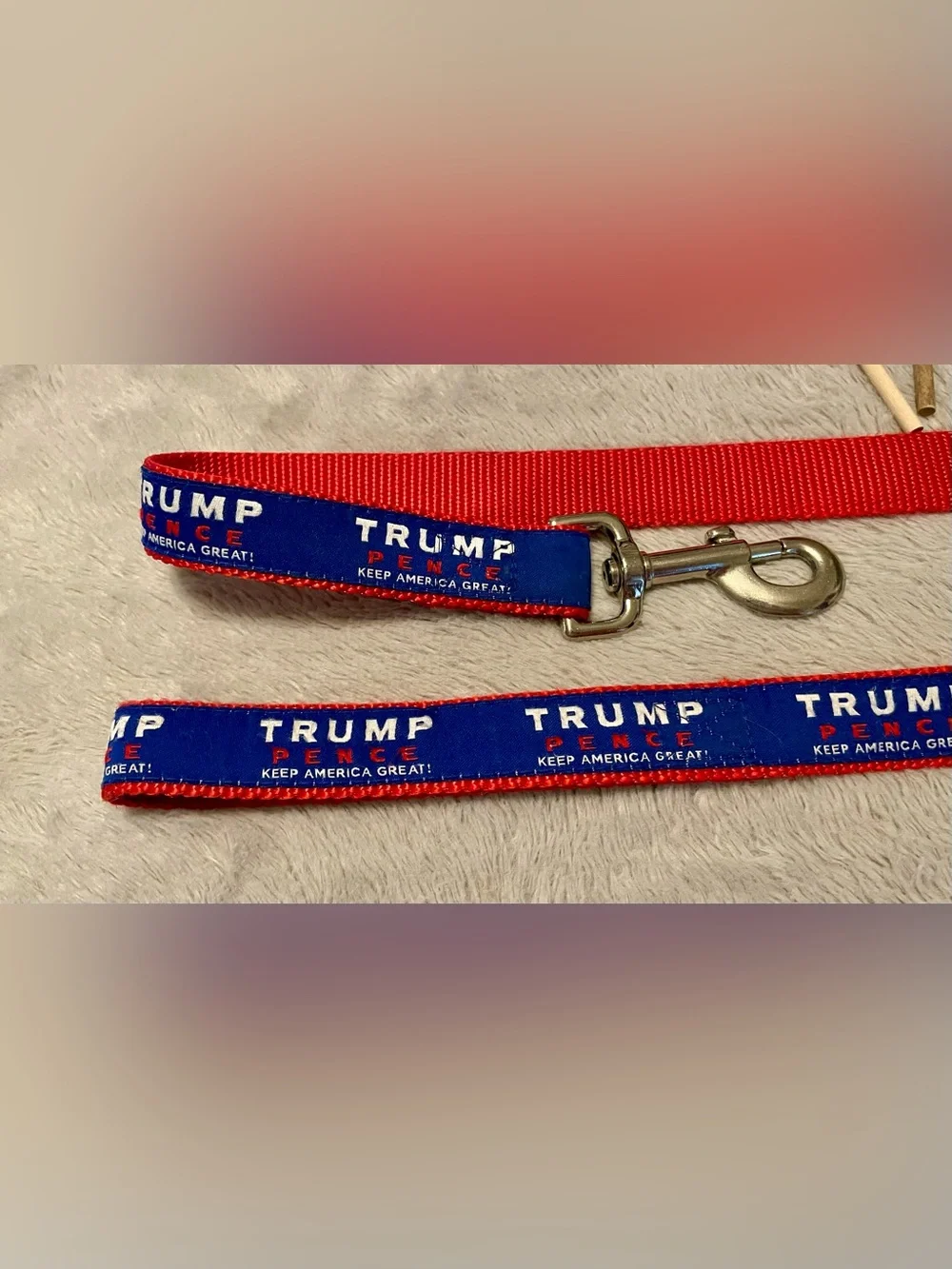 Trump Pence “Keep America Great!” Dog Leash & Collar Set